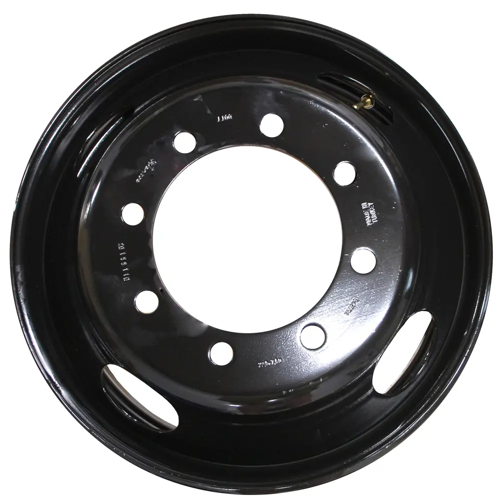 22.5X7.50 Jantsa 8X275mm Hub Pilot 4 Hand Hole Black Steel 6 Wheel Kit 1