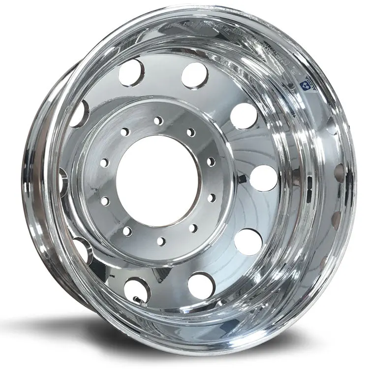 19.5X6.00 Alcoa 10X225mm Hub Pilot Mirror Polish Rear 1