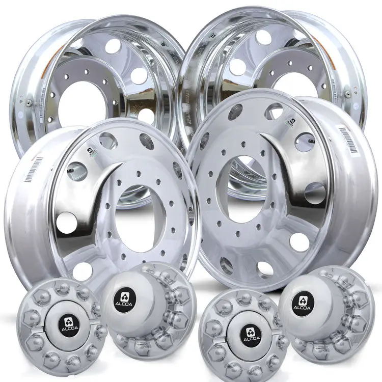 Alcoa 19.5 Durabright Ford F450/F550 4 Wheel Kit (2005 & Newer 10 Lug) 3