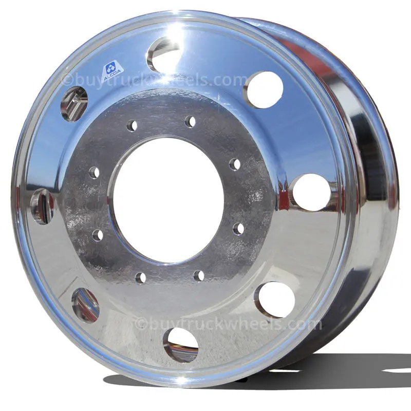 19.5X6.00 Alcoa Mirror Polish Ford F450/F550 Kit (1998 - 2004 8 Lug) (Discontinued) 2