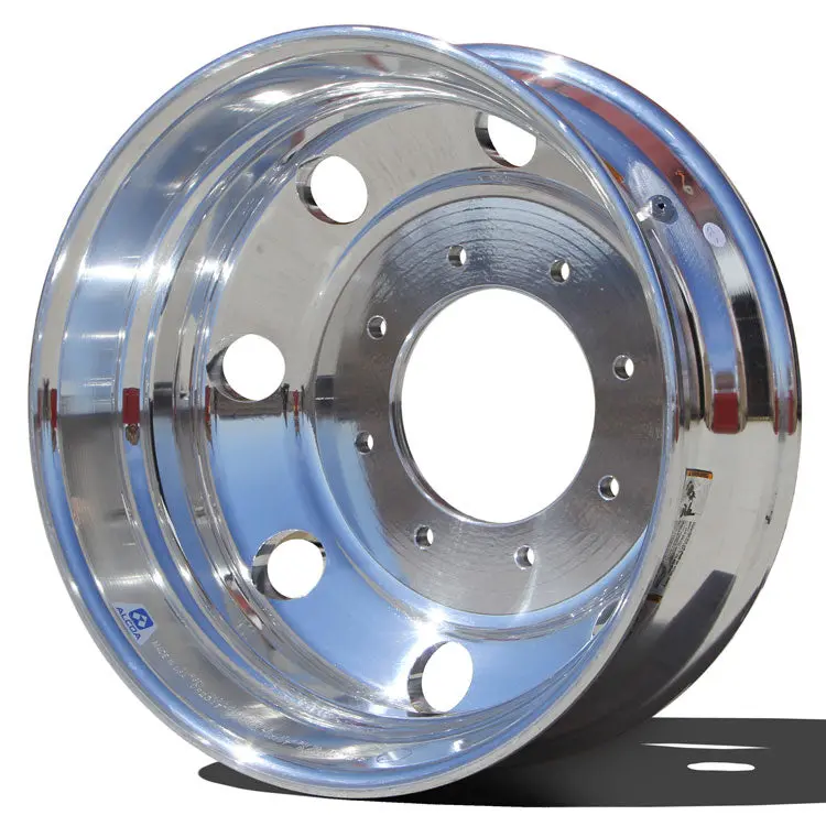 19.5X6.00 Alcoa 8X225mm Hub Pilot Mirror Polish Rear (Discontinued) 1