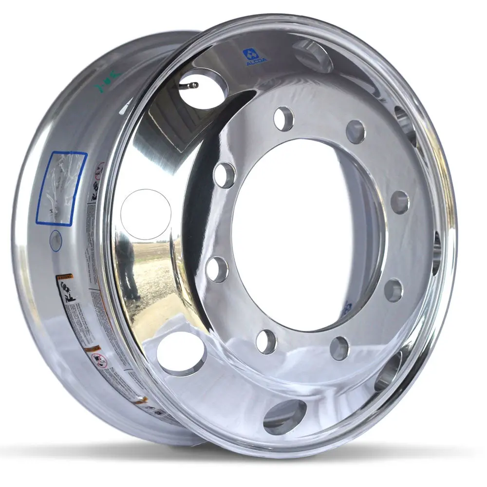 19.5X7.5 Alcoa 8X275mm Hub Pilot High Polished Both Sides 1