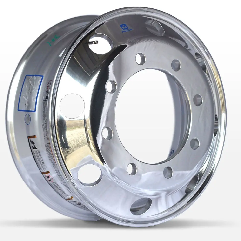 19.5X6.75 Alcoa 8X275mm Hub Pilot High Polished Both Sides 1