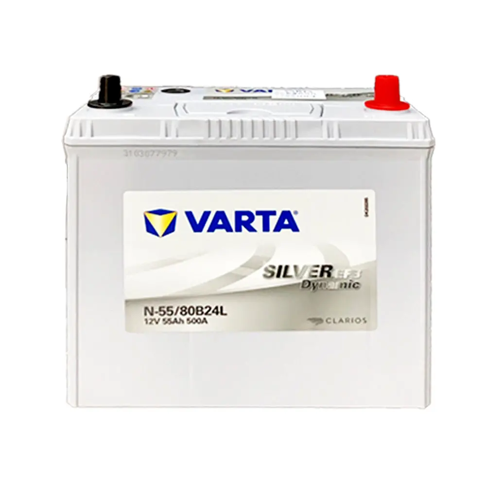 Varta Battery Silver Efb Power Frame N55-80B24l 1Sn / Ns60 Start & Stop Ready 1