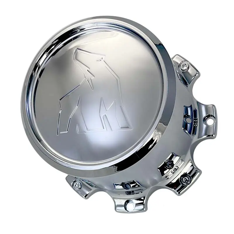 Northstar 8X6.5" Or 8X170 Rear Cap W/ Tap Screws (Chrome) 1