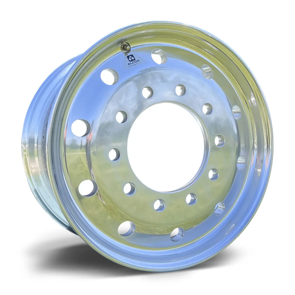 22.5 X 12.25 Hub Pilot 10 X 285Mm Alcoa Dura-Bright® Evo 12.25 Flat Face Wheel 4.75 Offset 1
