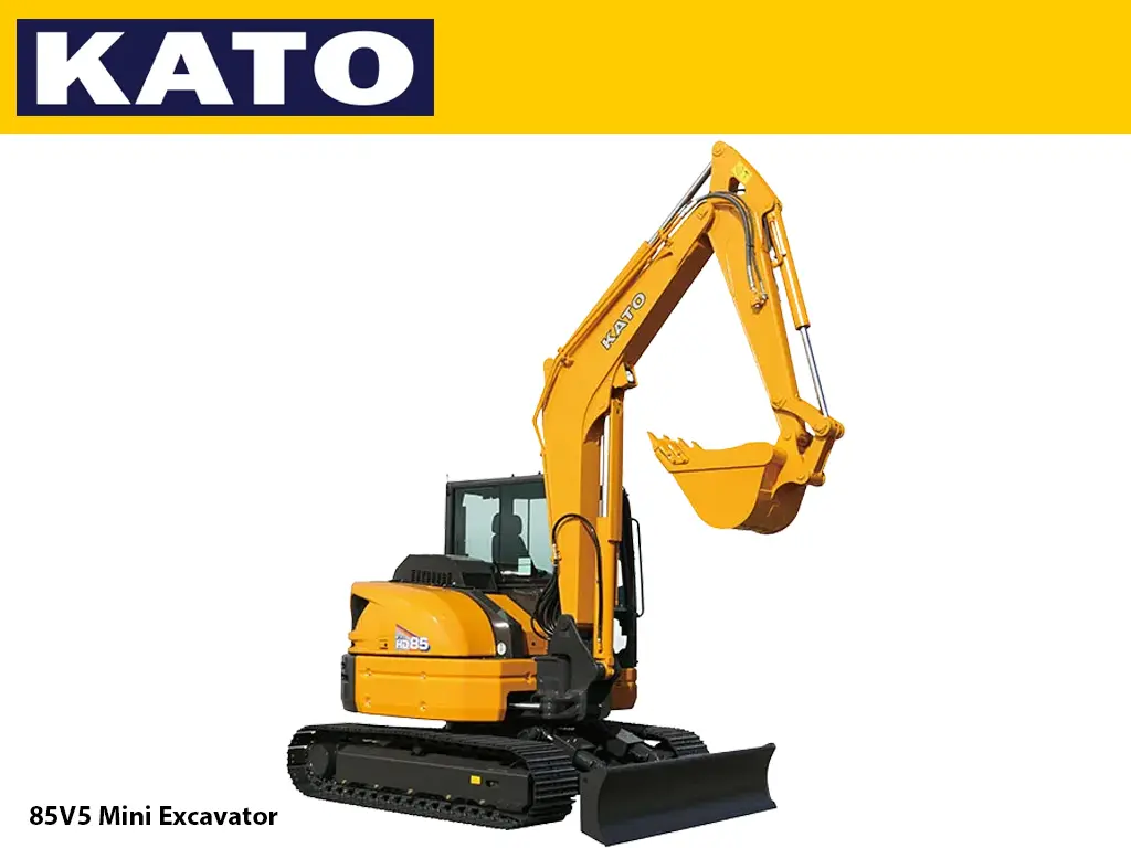 Kato 85V5 Mini Excavator 1