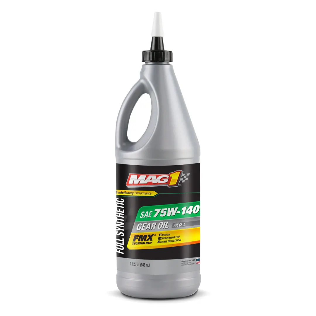 Mag1 75W140 Api Gl-5 100% Synthetic Gear Oil 1Qt. 1