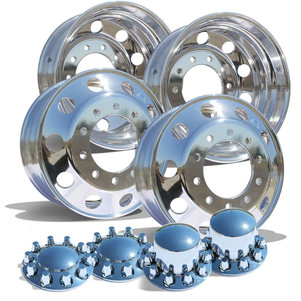 Dura-Bright® Evo Polished 22.5" 4 Wheel Kit 1