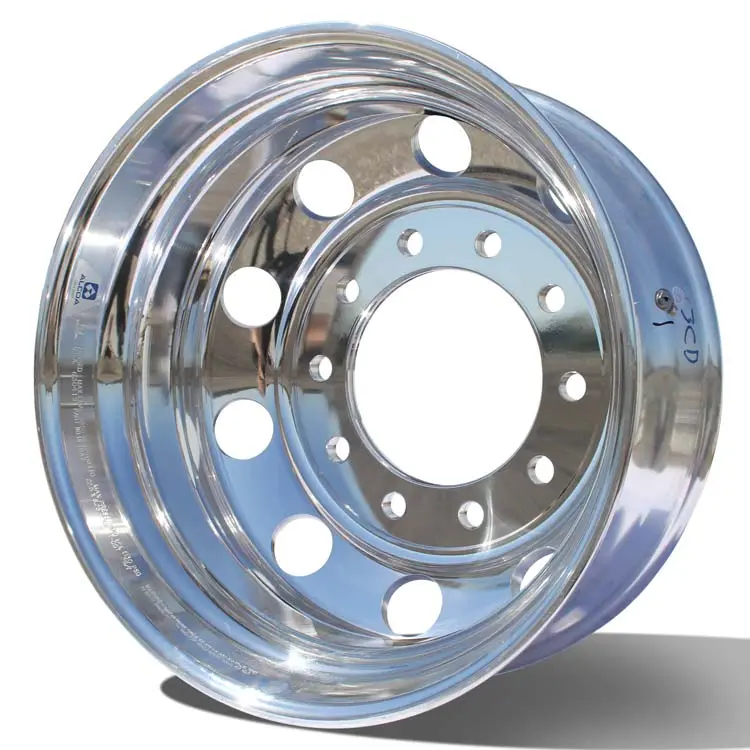 22.5 X 8.25 Alcoa 10X285mm Hub Pilot Dura-Bright® Evo Rear (Old Part Number) 1