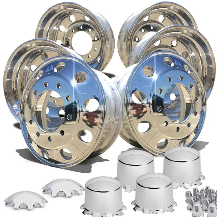 Alcoa Mirror Polished 22.5 Tandem Kit 3