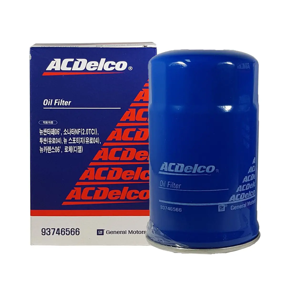 Acdelco Oil Filter For Hyundai Santa Fe 2007-2012, Kia Caren 2006-2012 1