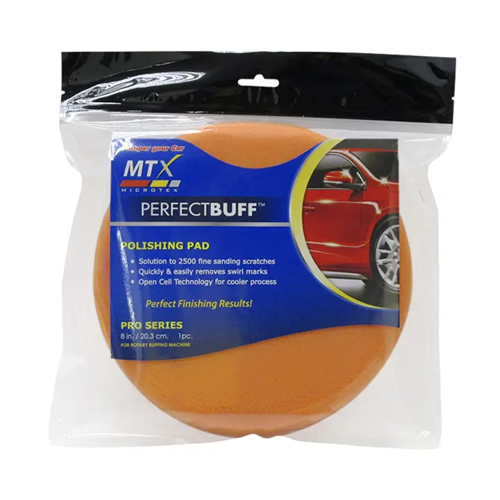 Microtex Pro Foam Pad Polishing Waffle Pad 8" 1