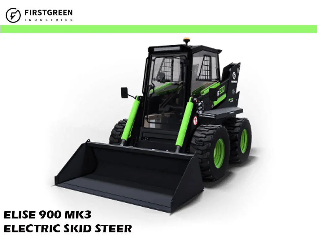 First Green Industries Elise 900 Mk3 Electric Skid Steer Loader 1