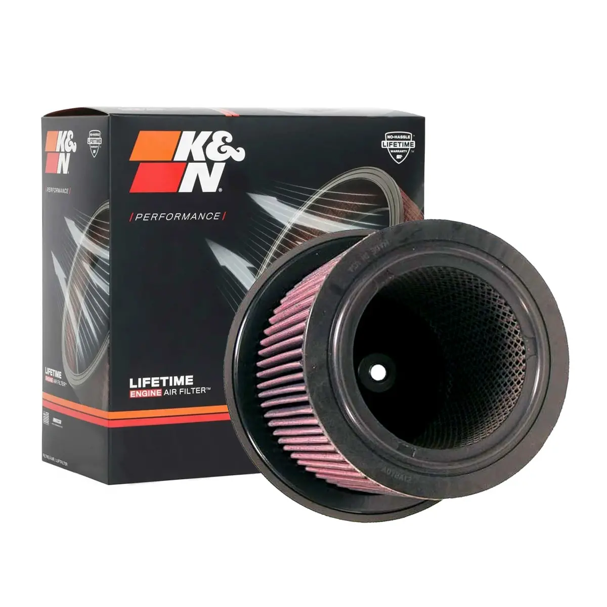 K&N Engine Air Filter Washable E-9266 For Nissan Patrol 4.8 Gas 2002-2012 1