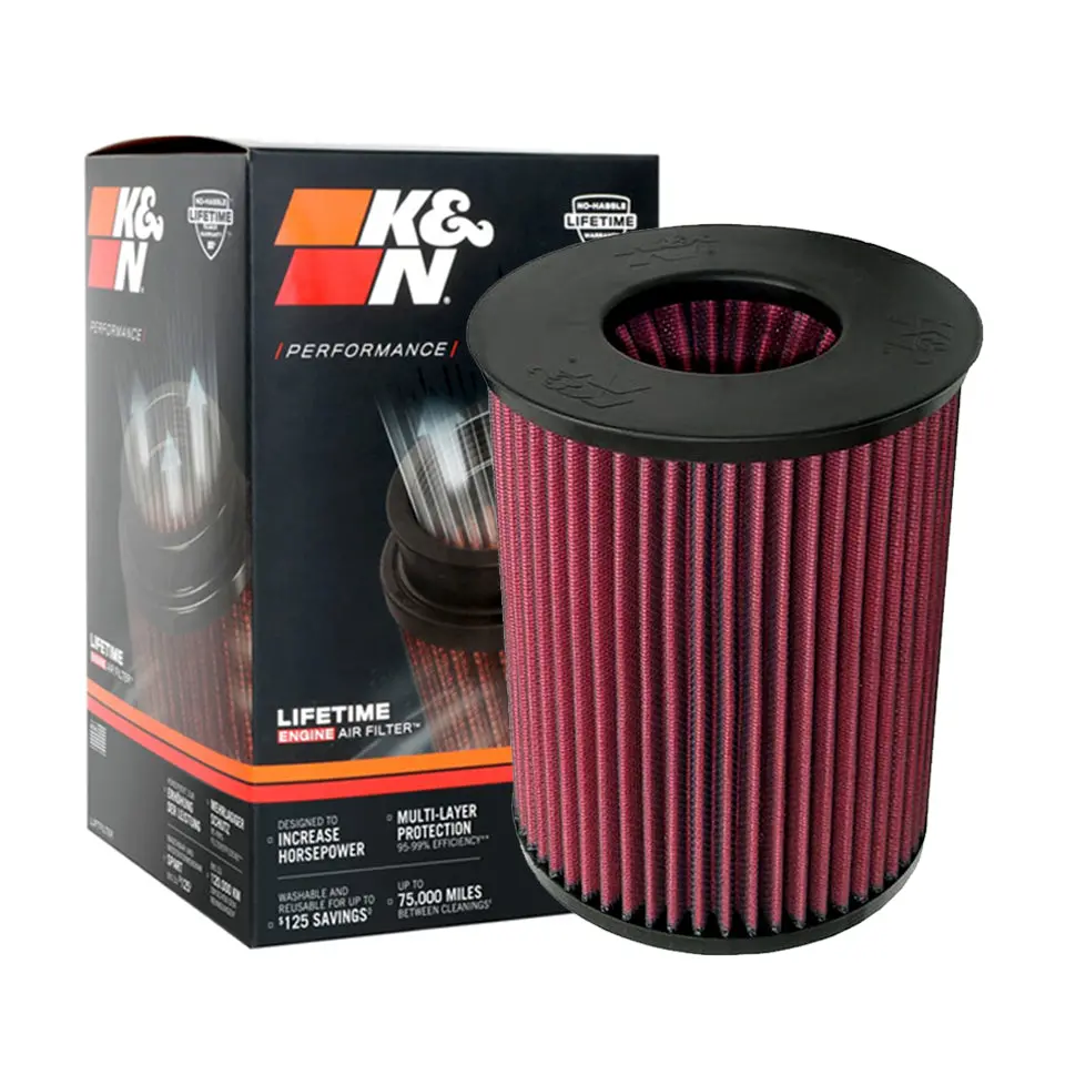 K&N Engine Air Filter Washable E-9289 Replacement For 57S-4000 2.75" 1