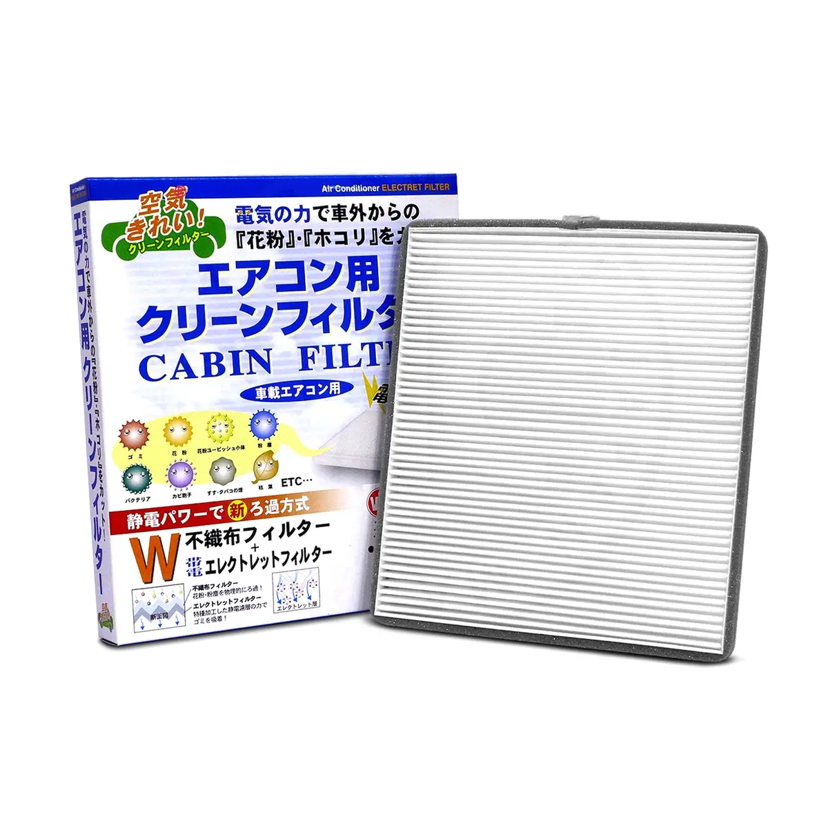 Vic Cabin Filter Ac-931E For Suzuki Alto, Suzuki Jimny 1