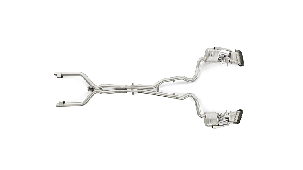 Akrapovič Evolution Link Pipe Set (Titanium) For Mercedes-Amg C 63 Coupé (C205) 2015-2018 1