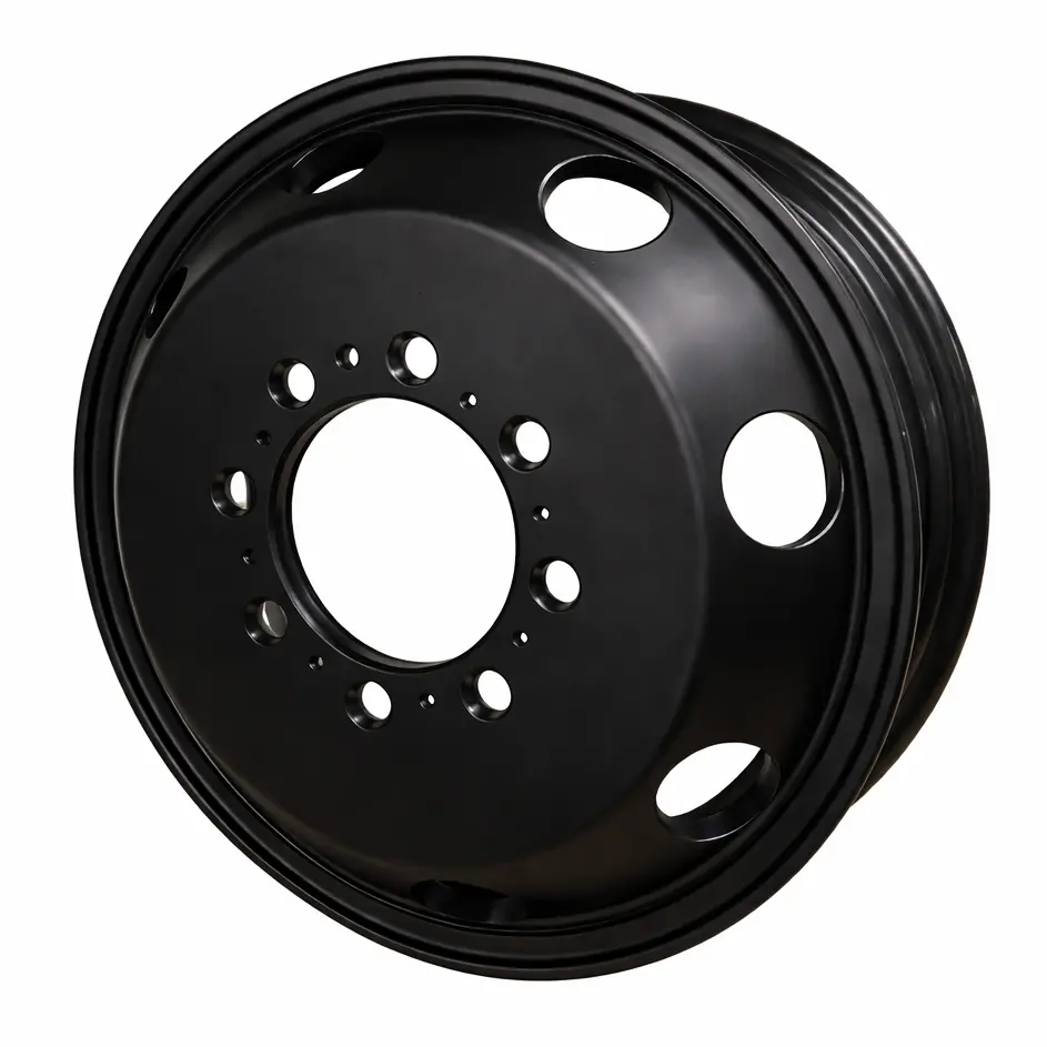 16X6.00 Northstar 8X6.5" Bolt Circle 4.88" Center Bore Ford Satin Black 1