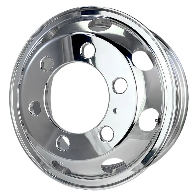 16X6.00 Northstar 6X8.75" Bolt Circle Import Trucks Mirror Finish Both Sides 4 Wheel Kit 1