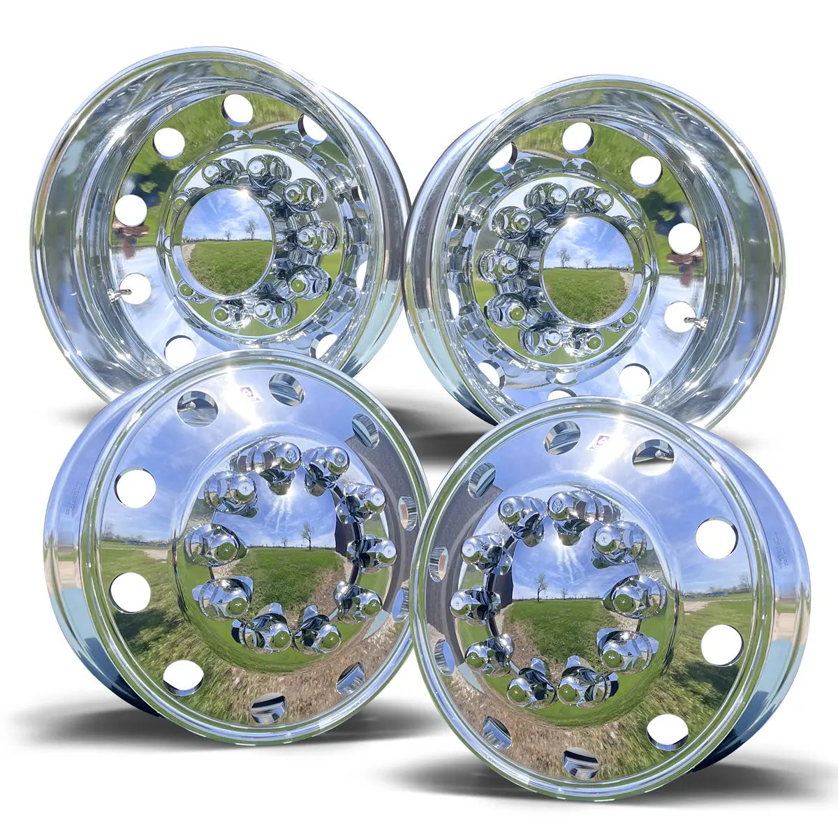 Alcoa High Polish 24.5 Wheel Kit 1