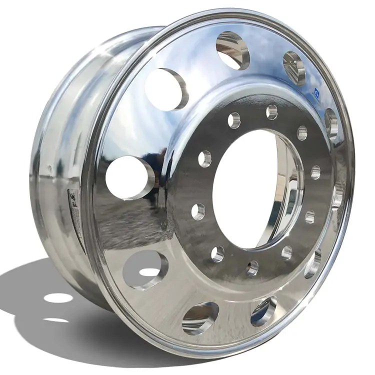 24.5X8.25 Alcoa 10X285mm Hub Pilot Mirror Polish Front 1