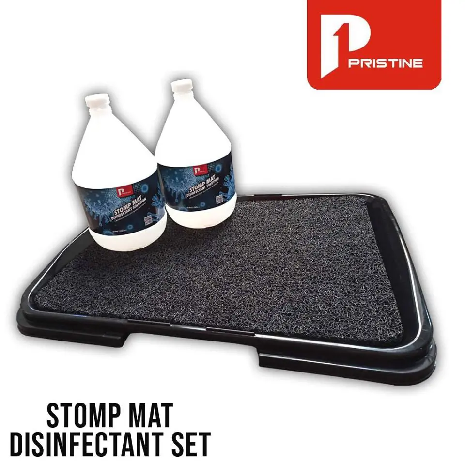Pristine Stomp Mat Disinfectant Set 1