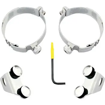 Memphis Shades Fork Deflector Mounts 2021-2024 Bmw R18 Classic 1