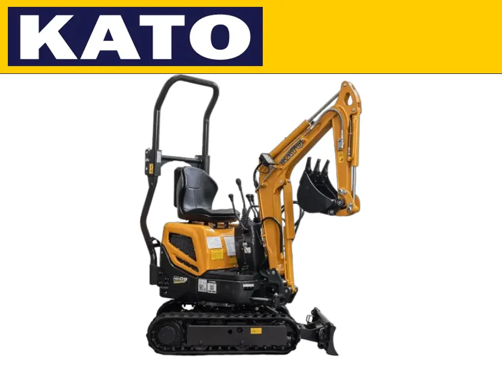 Kato 9V5 Compact Excavator 1