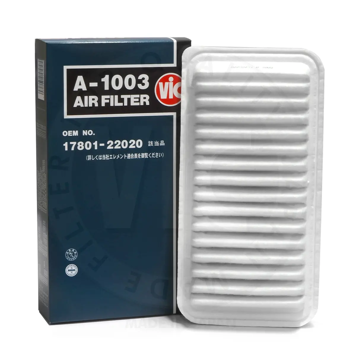 Vic Air Filter A-1003 For Toyota Corolla Altis E/J 1.6, Toyota 86 Fa20 1
