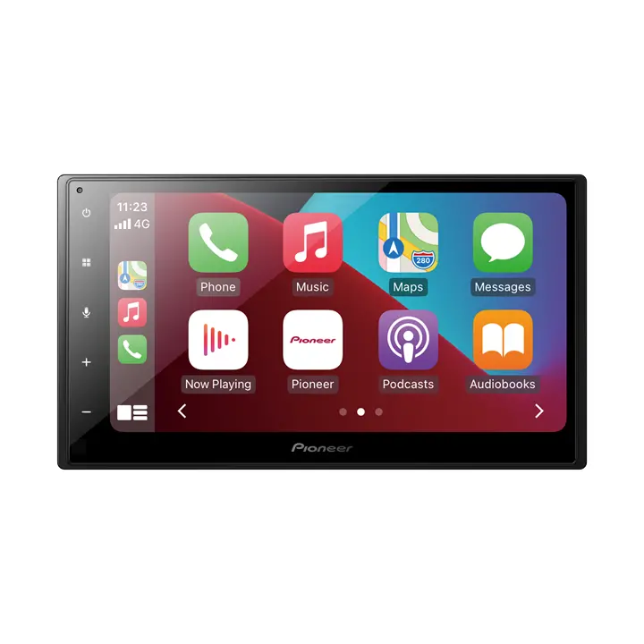 Pioneer 2Din Dmh-A4450bt 6.8" Av Receiver With Usb & Bluetooth, Apple Carplay/Android Auto & Mirroring For Android 1