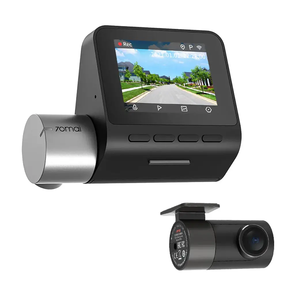 70Mai Dash Cam A500s Dual-Channel 1944 With 2" Ips Screen 1