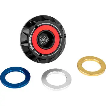 Gilles Tooling Oil Filler Cap - Black - M24 X 2.0 - Bmw 1