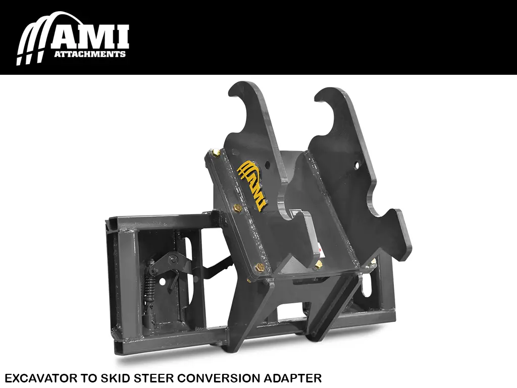 Ami Excavator To Skid Steer Conversion Adaptor 1
