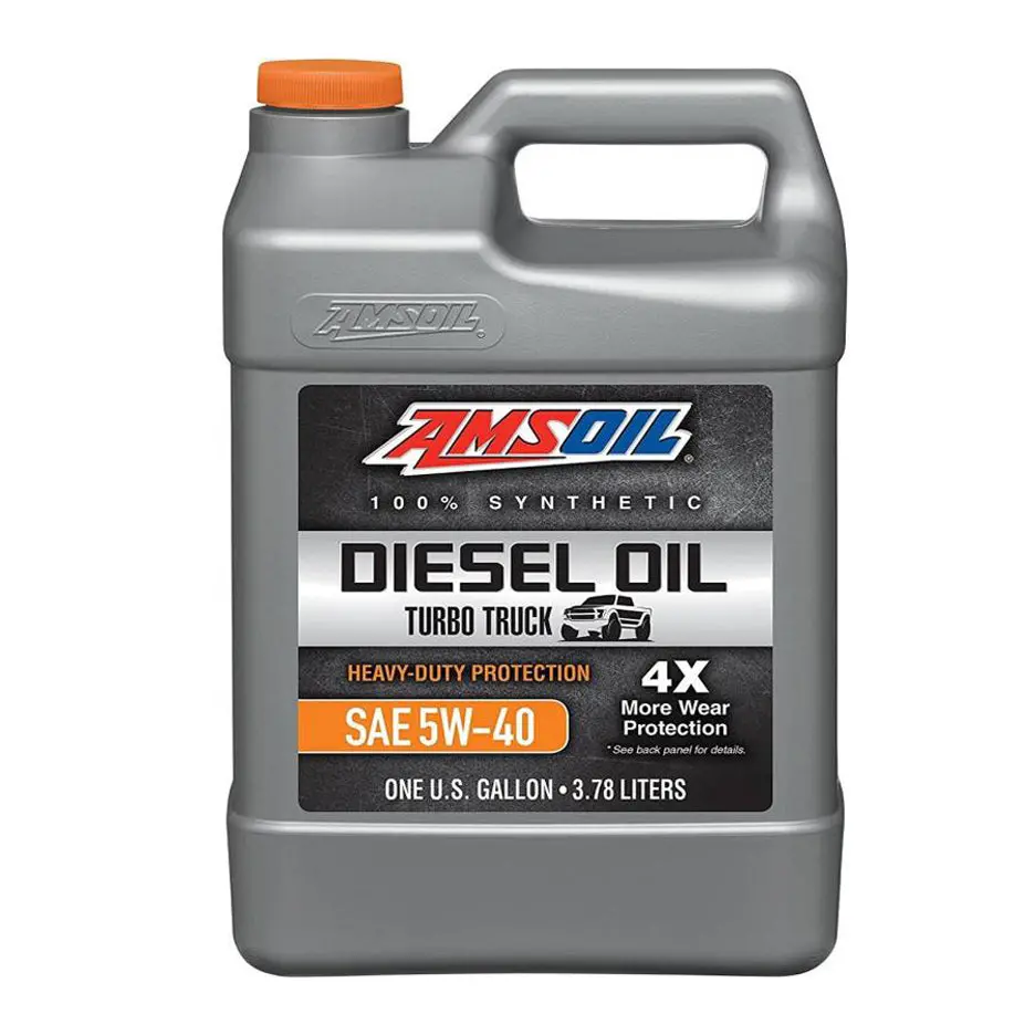 Amsoil 100% Synthetic Diesel Oil Heavy Duty Turbo Truck 5W40 1 Gallon 1
