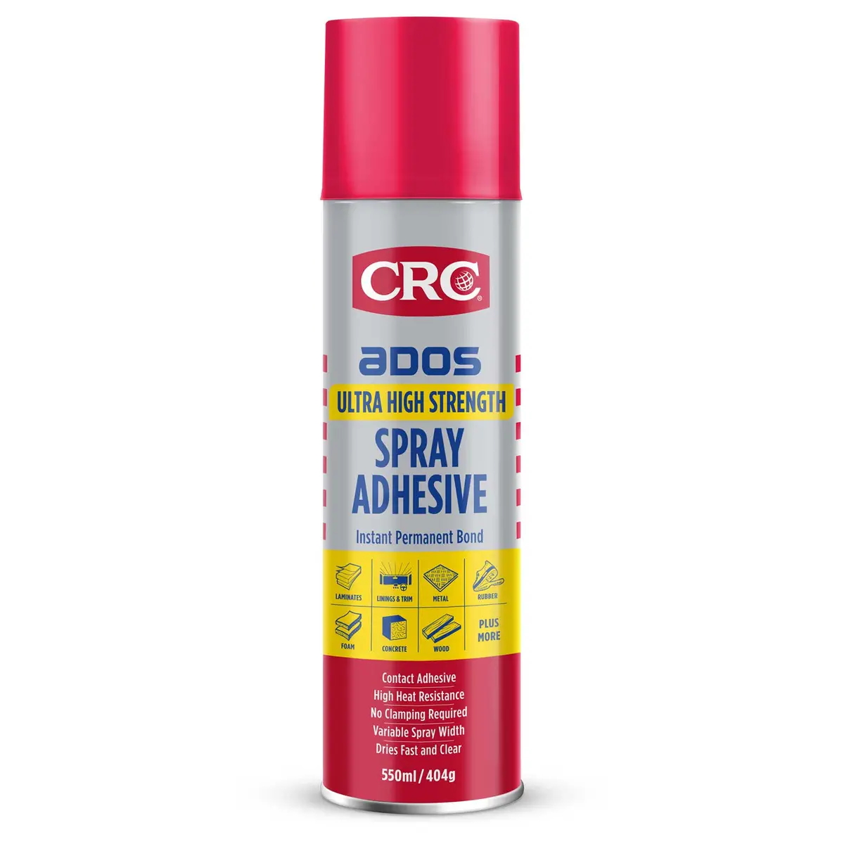 Crc Ados Ultra High Strength Aerosol Spray Adhesive 550Ml 1