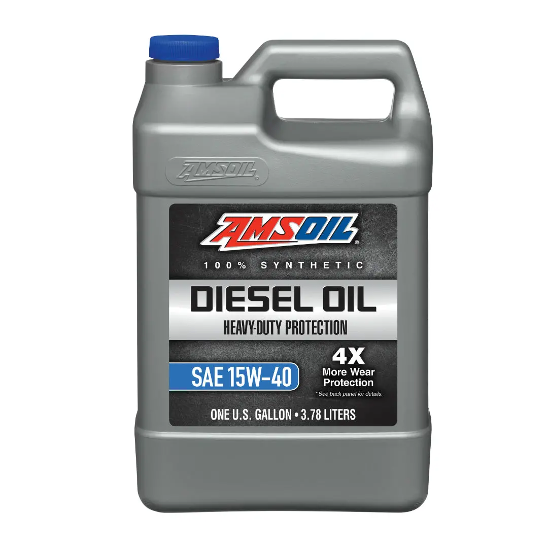 Amsoil 100% Synthetic Diesel Oil Heavy Duty 15W40 1 Gallon 1