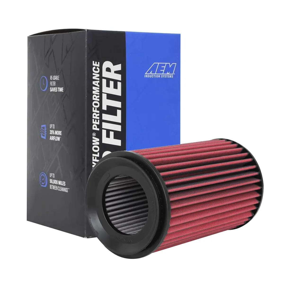 Aem Air Filter Cone Type Washable Ae-06045 1