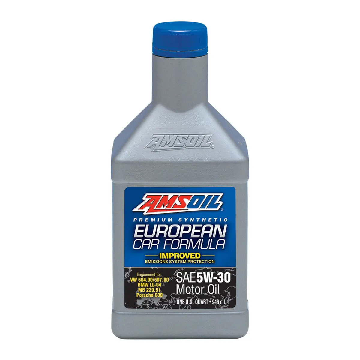 Amsoil 100% Synthetic Oil European Car Improved Formula 5W30 1 Quart 1