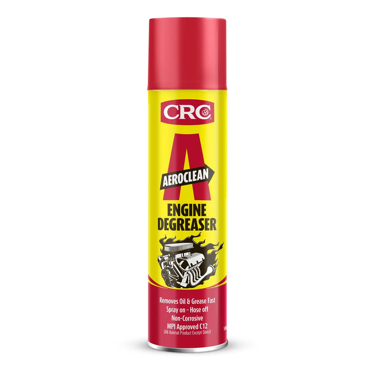 Crc Aeroclean Degreaser - Great For Engines 500Ml 1