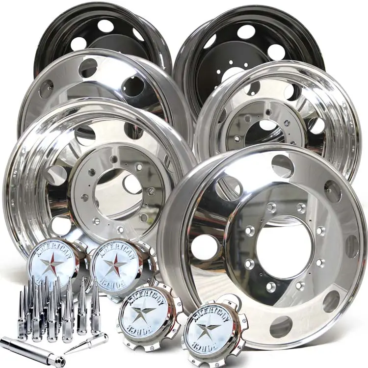 19.5 American Force Chevy/Gm 3500 8X6.5" Dually Direct Bolt Kit 2