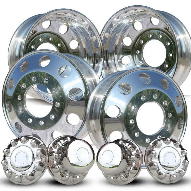 19.5X6.75 American Force 2005-Present Ford F53 10X225mm Dually Kit 1