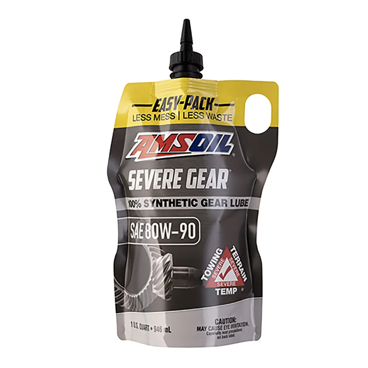 Amsoil 100% Synthetic Severe Gear Lube 80W90 1 Quart Easy Pack 1