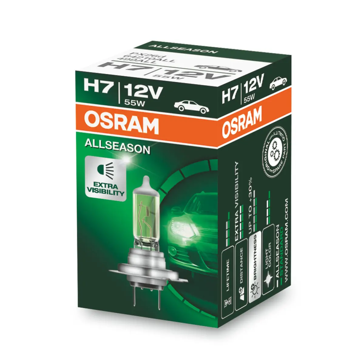 Osram All Season H7 55W 12V 1Pc. 1