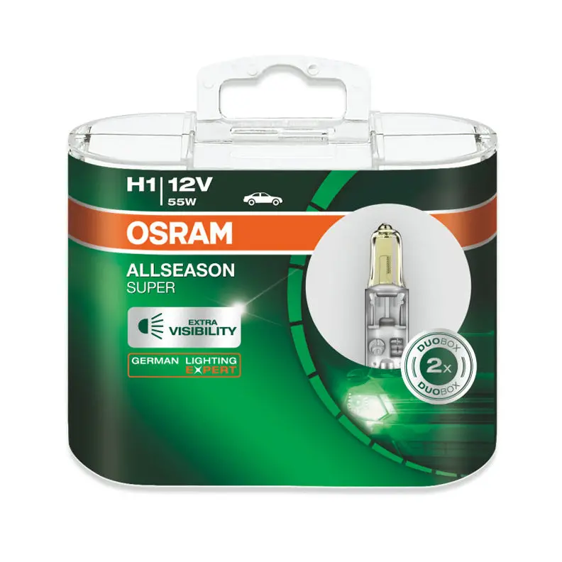 Osram All Season H1 55W 12V Pair 1