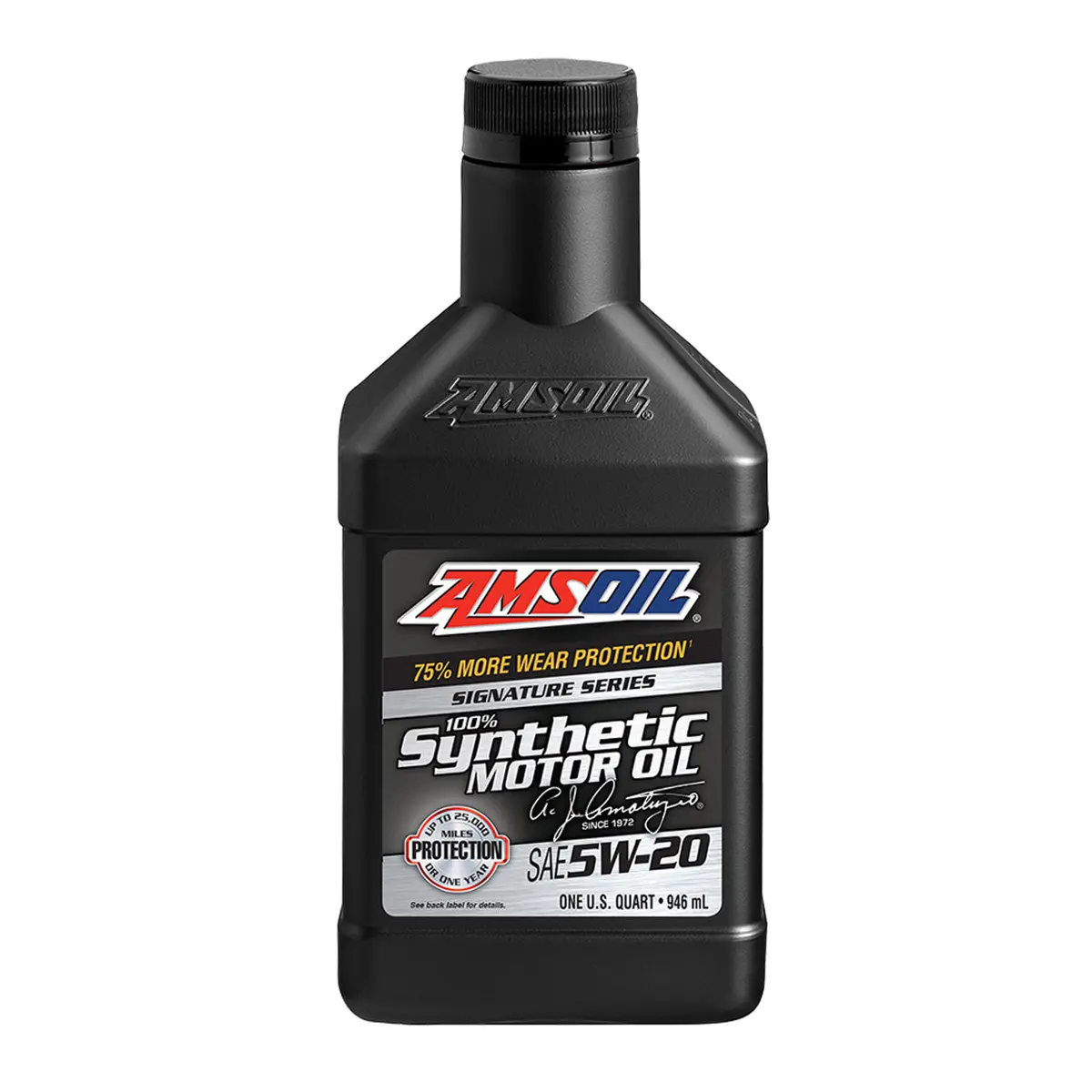 Amsoil 100% Synthetic Gasoline Oil Signature Series 5W20 1 Quart 1