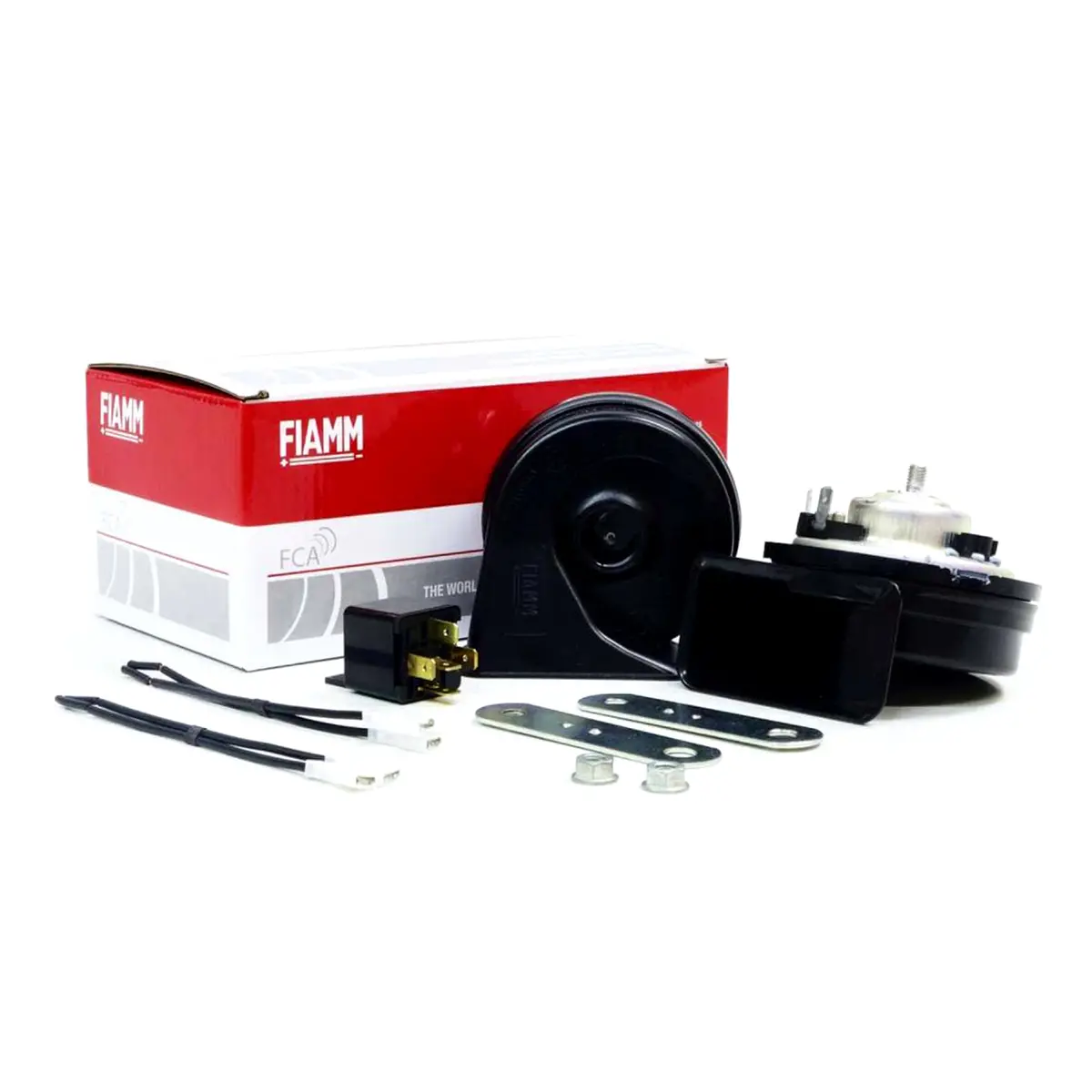 Fiamm Am80sx 12V 495Hz / L405hz Snail Horn With Relay 1