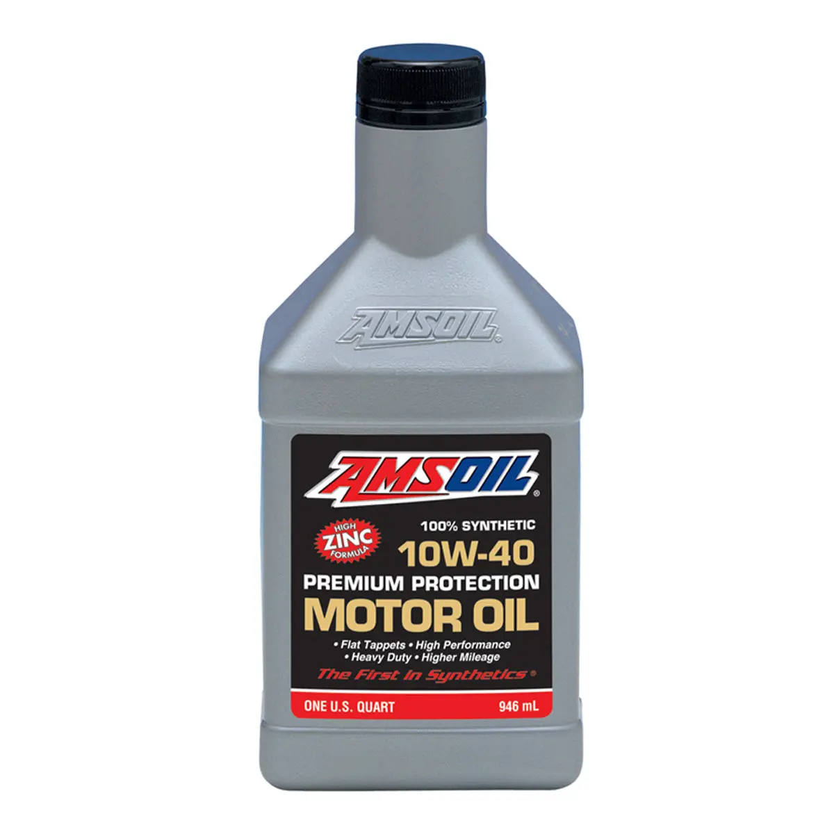 Amsoil 100% Synthetic Oil Premium Protection 10W40 1 Quart 1