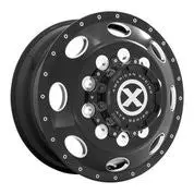 22.5X8.25 Atx 10X285mm Hub Pilot Gloss Black "Left Lane" Front 1