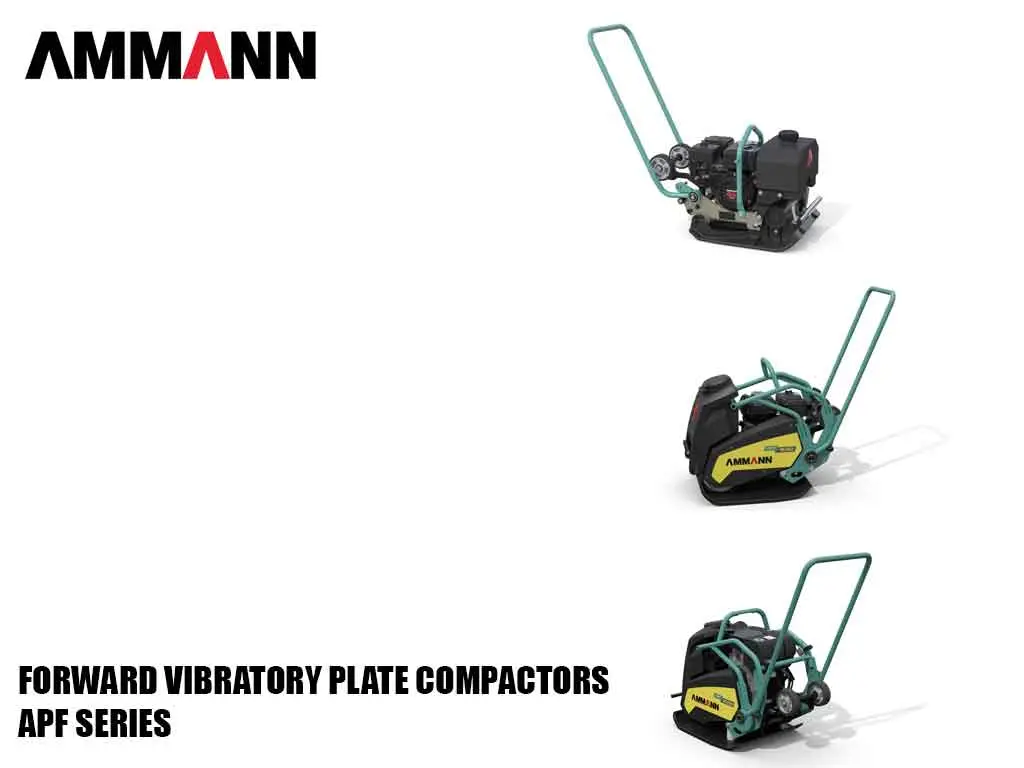 Ammann Apf Forward Moving Vibratory Plate 1